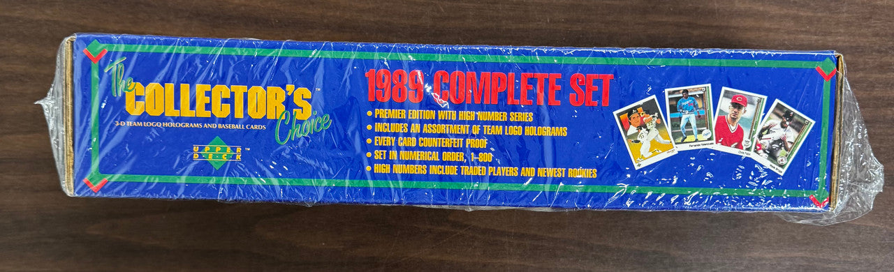 1989 Upper Deck Baseball Factory Complete Set Sealed