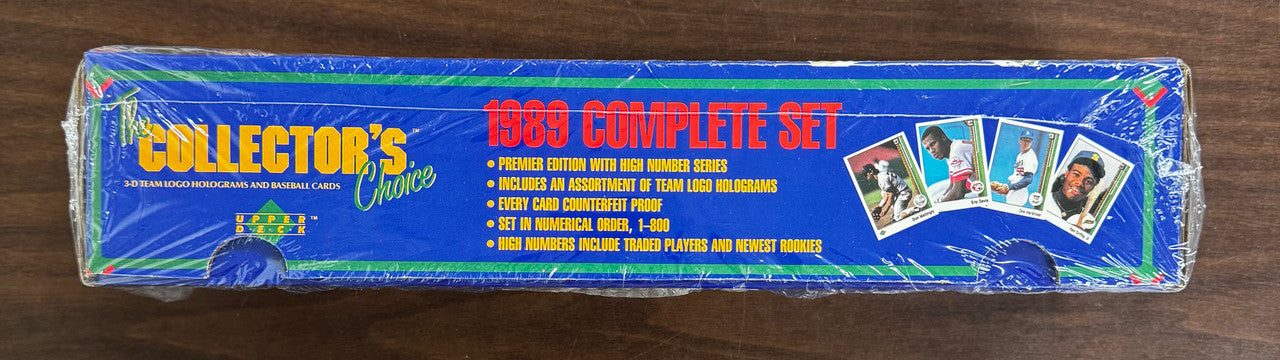 1989 Upper Deck Baseball Factory Complete Set Sealed