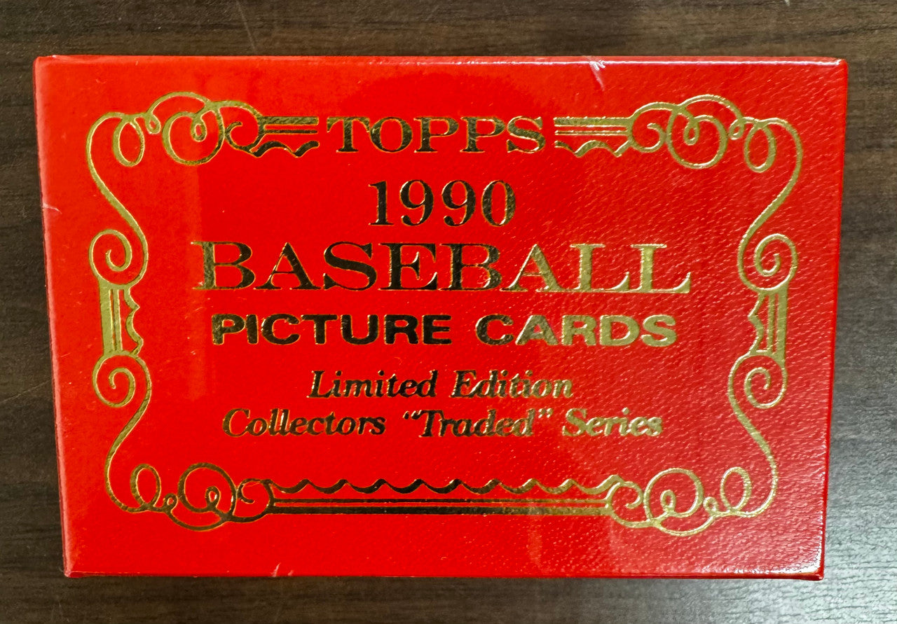 1990 Topps Tiffany Baseball Traded Series Set Factory Sealed