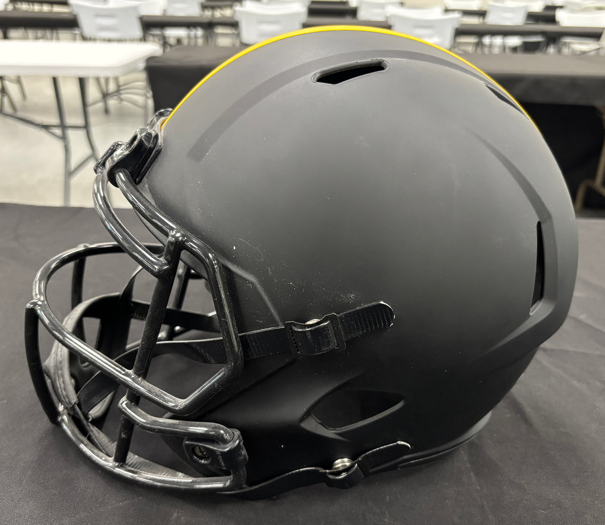 Mean Joe Greene Signed Autographed Inscribed Helmet Replica BGS Authentic