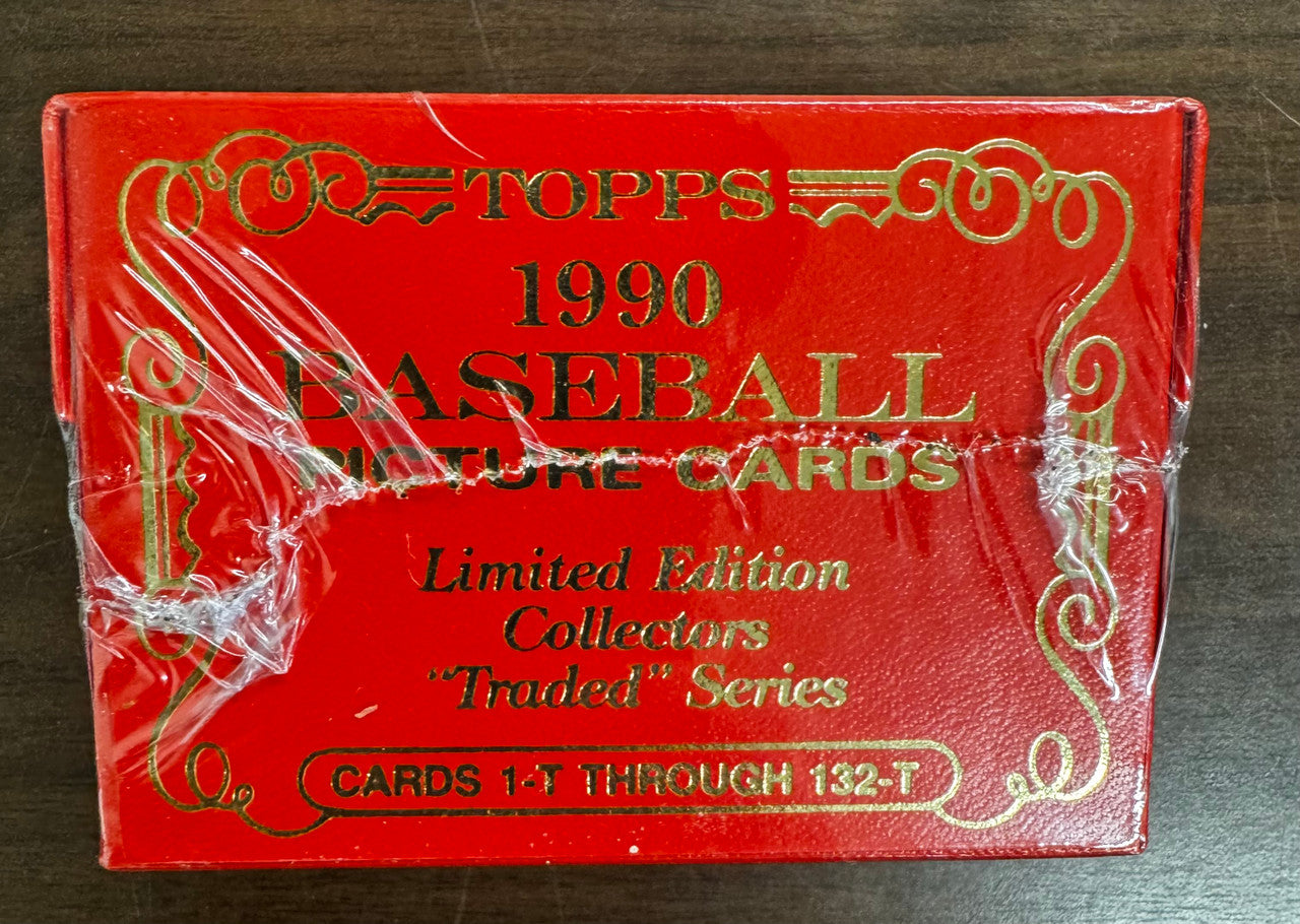1990 Topps Tiffany Baseball Traded Series Set Factory Sealed