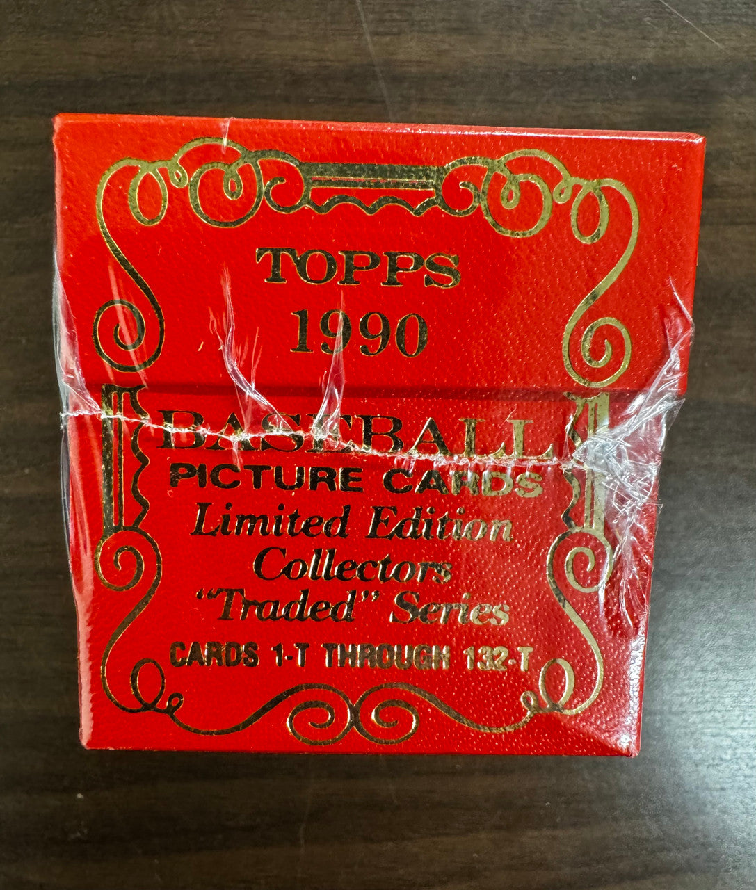 1990 Topps Tiffany Baseball Traded Series Set Factory Sealed