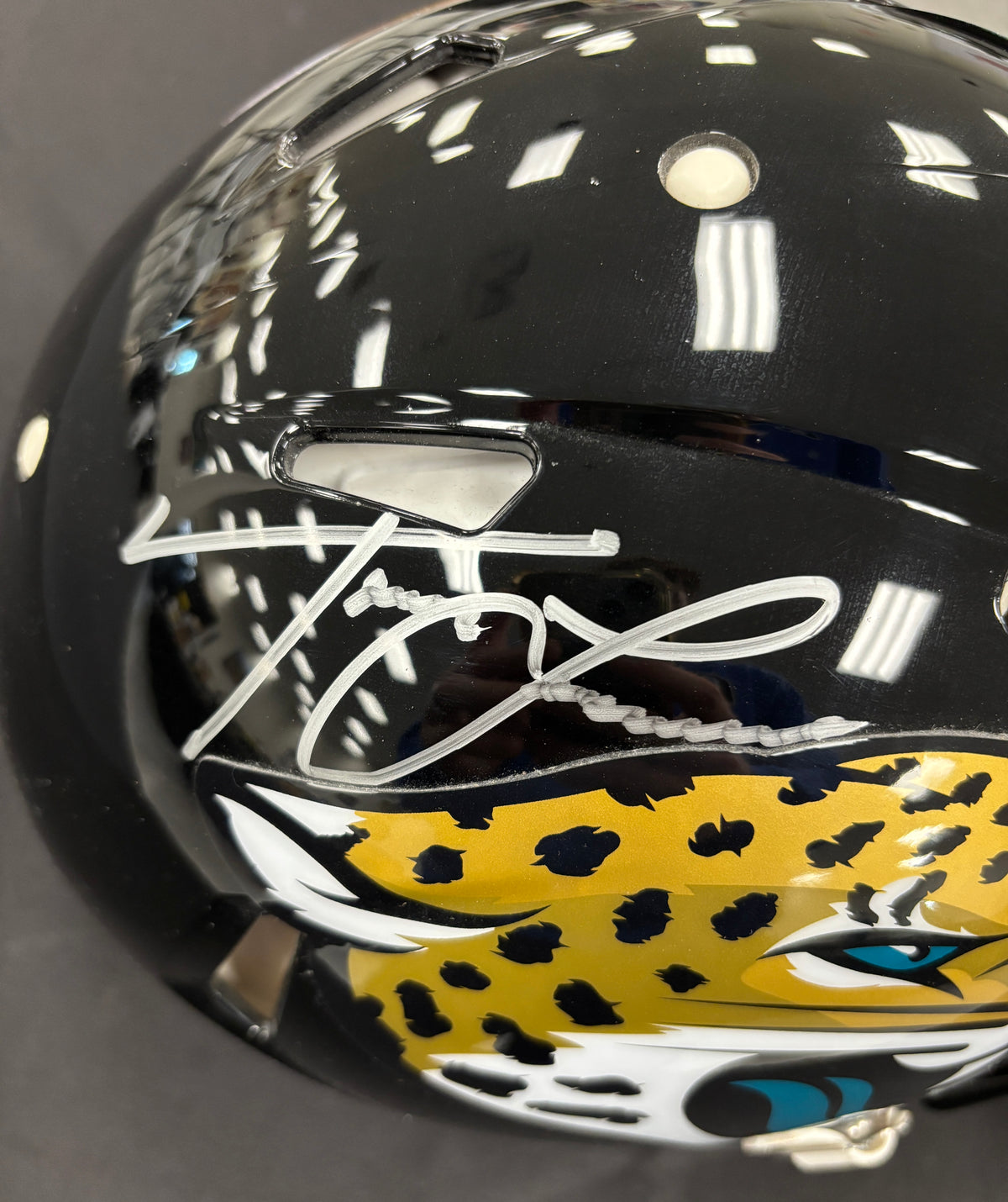 Trevor Lawrence Signed Autographed Authentic Helmet Fanatics Cert