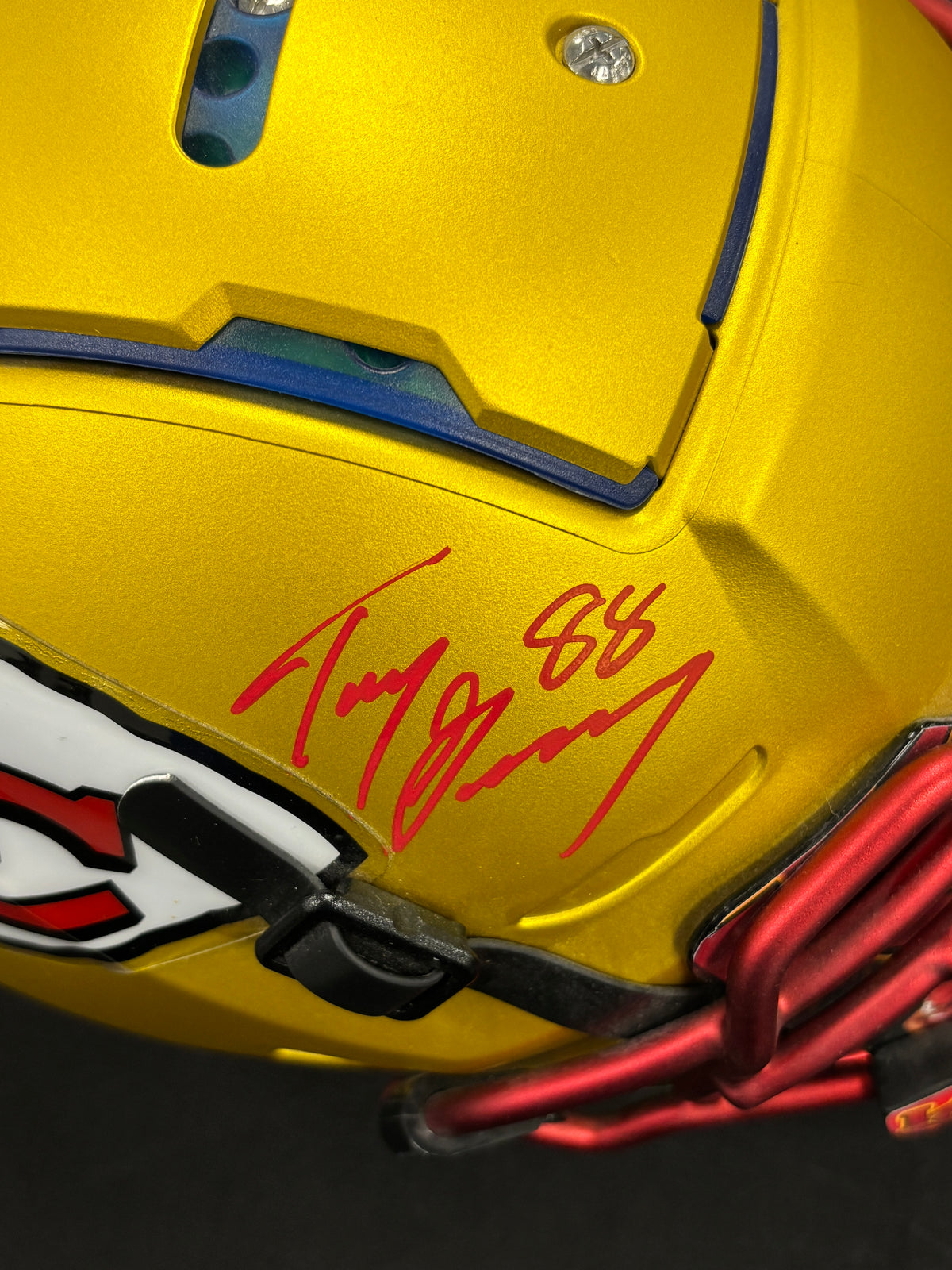 Tony Gonzalez Signed Autographed Authentic Helmet W/Visor BGS Cert