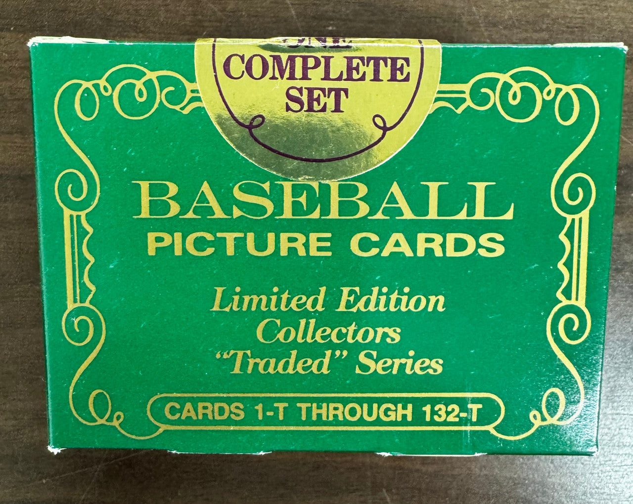 1988 Topps Tiffany Baseball Traded Series Set Factory Sealed