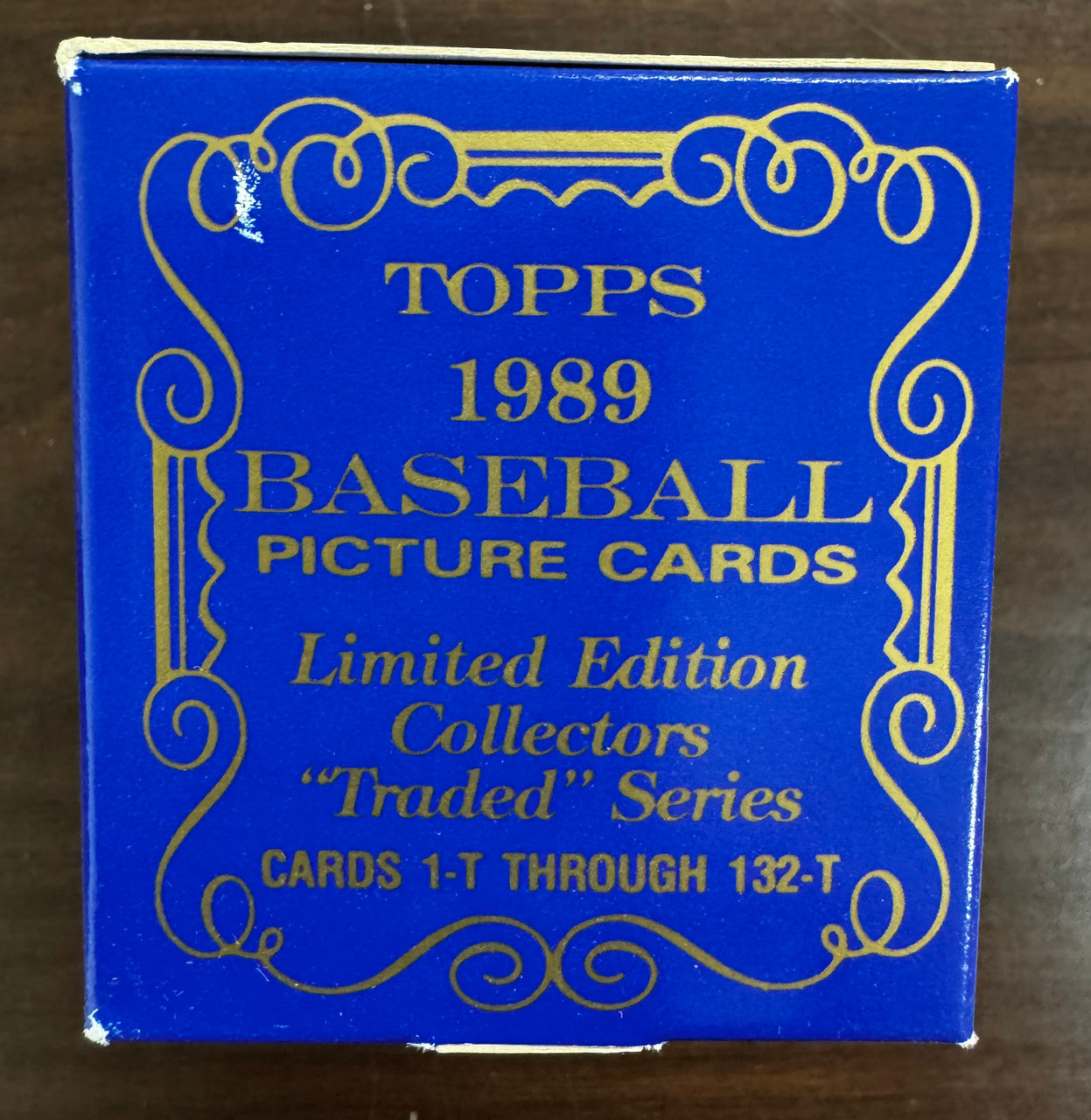 1989 Topps Tiffany Baseball Traded Series Set Factory Sealed