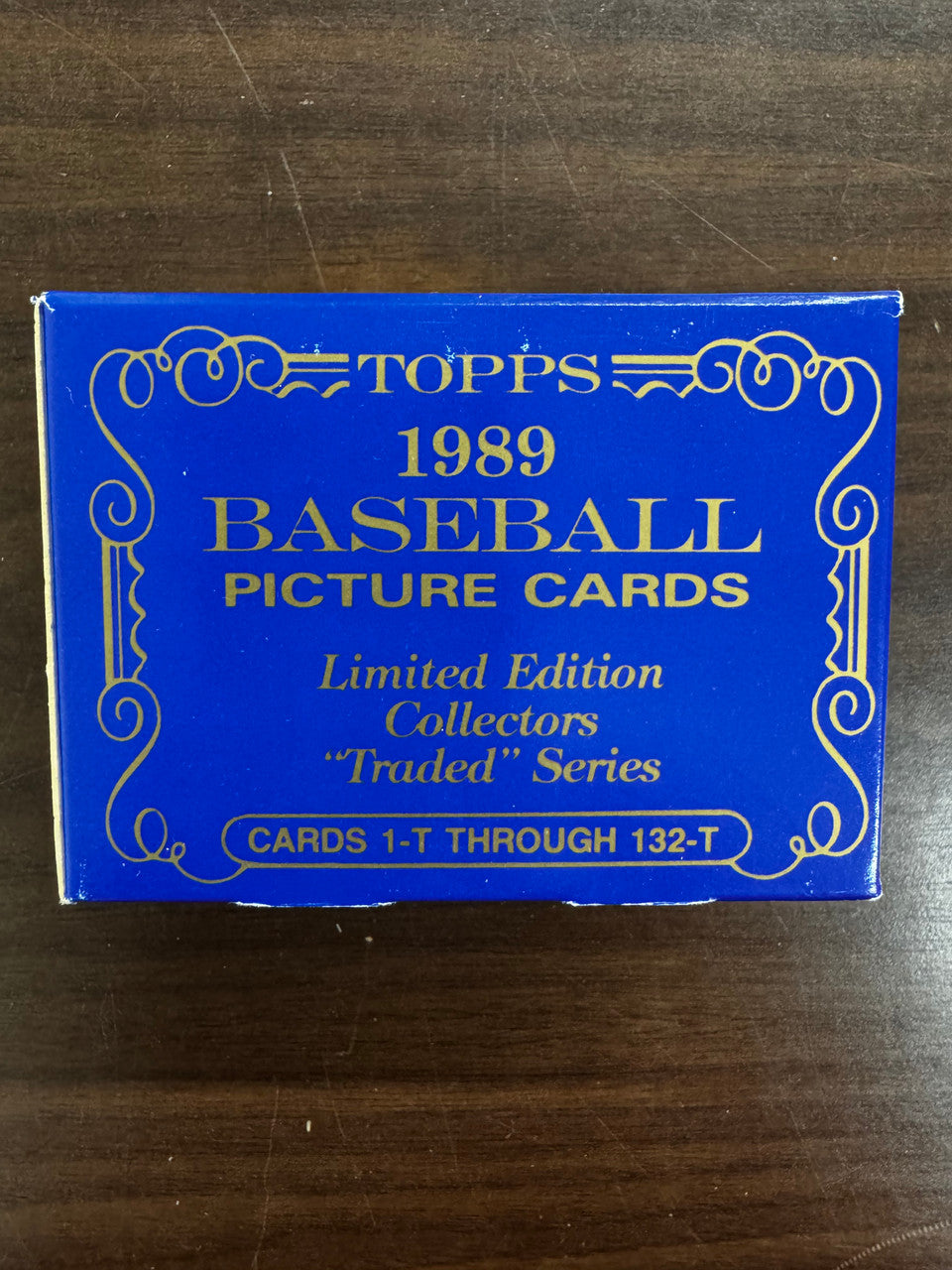 1989 Topps Tiffany Baseball Traded Series Set Factory Sealed