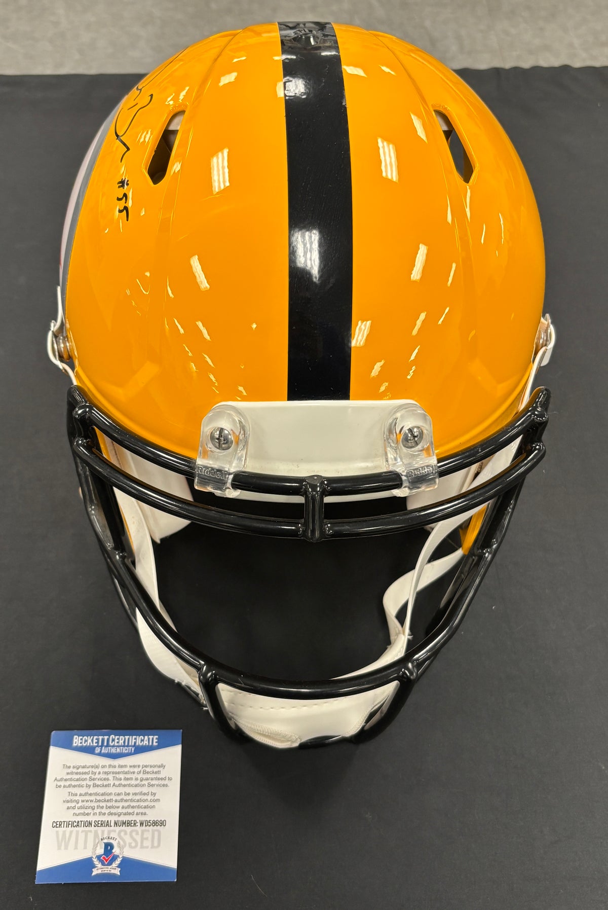 Bud Dupree Signed Autographed Replica Helmet BGS Cert