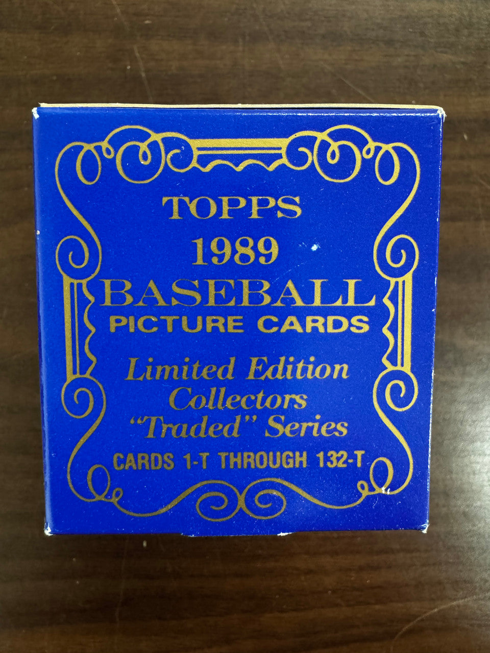 1989 Topps Tiffany Baseball Traded Series Set Factory Sealed