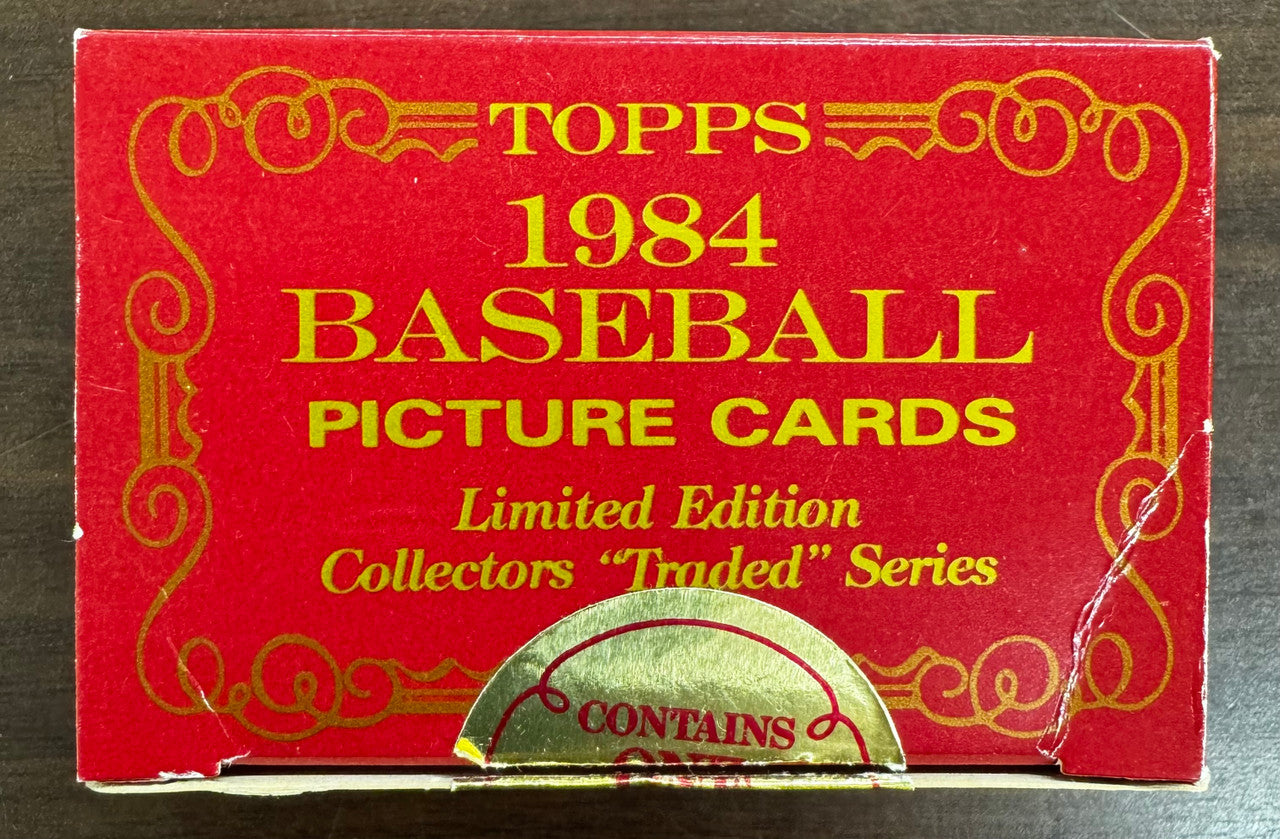 1984 Topps Tiffany Baseball Traded Series Complete Set Gooden RC