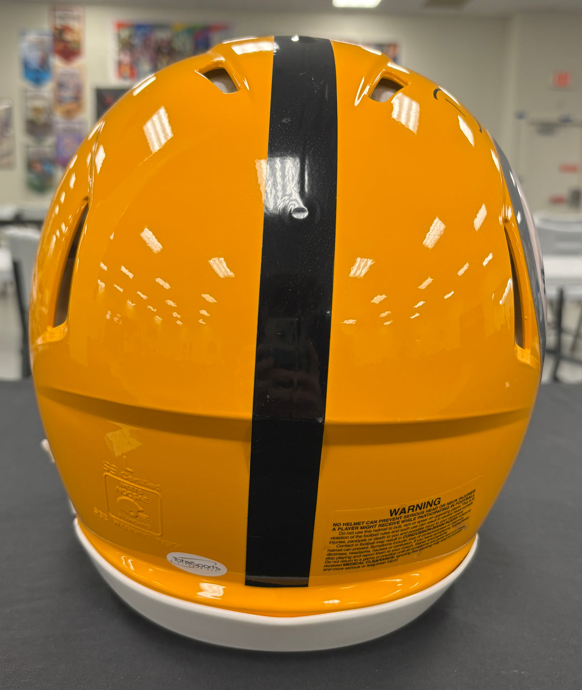 Devin Bush Signed Autographed Helmet Authentic BAS Cert