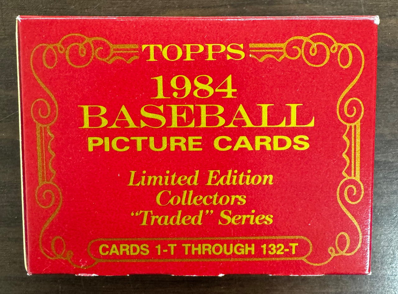 1984 Topps Tiffany Baseball Traded Series Complete Set Gooden RC