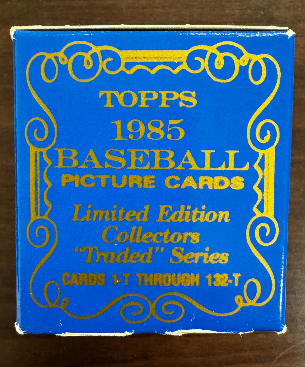 1985 Topps Tiffany Baseball Traded Series Complete Set