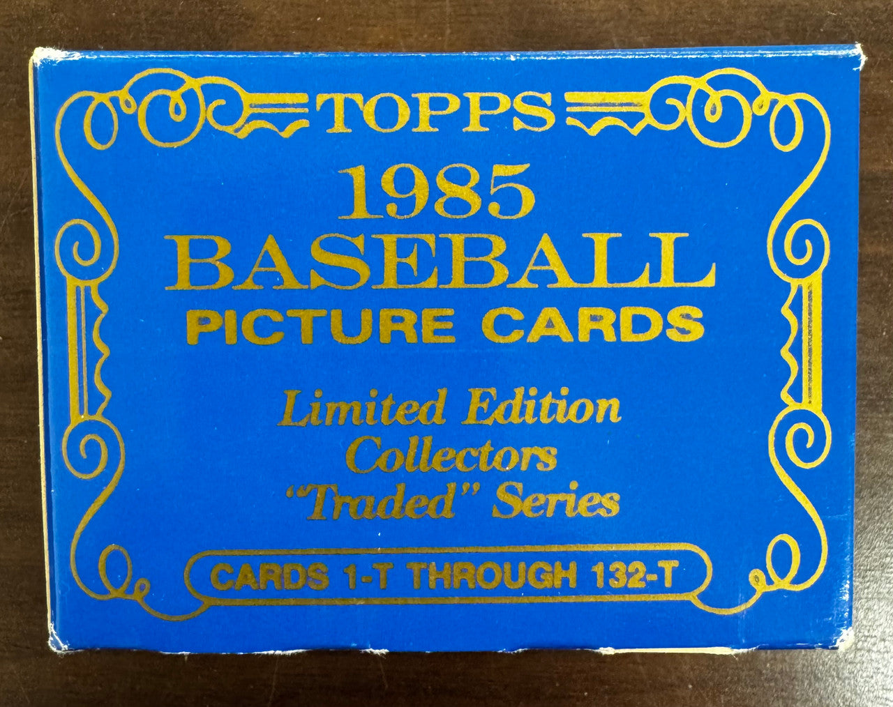 1985 Topps Tiffany Baseball Traded Series Complete Set