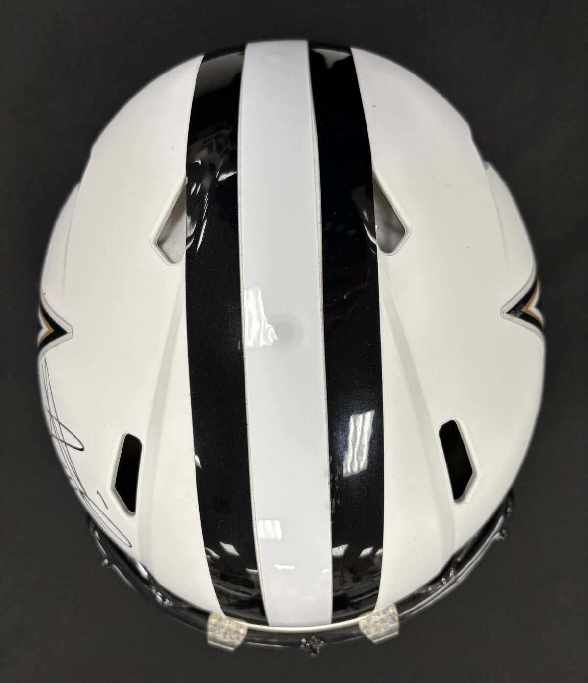 Alvin Kamara Signed Autographed Inscribed Authentic Helmet Fanatics Cert