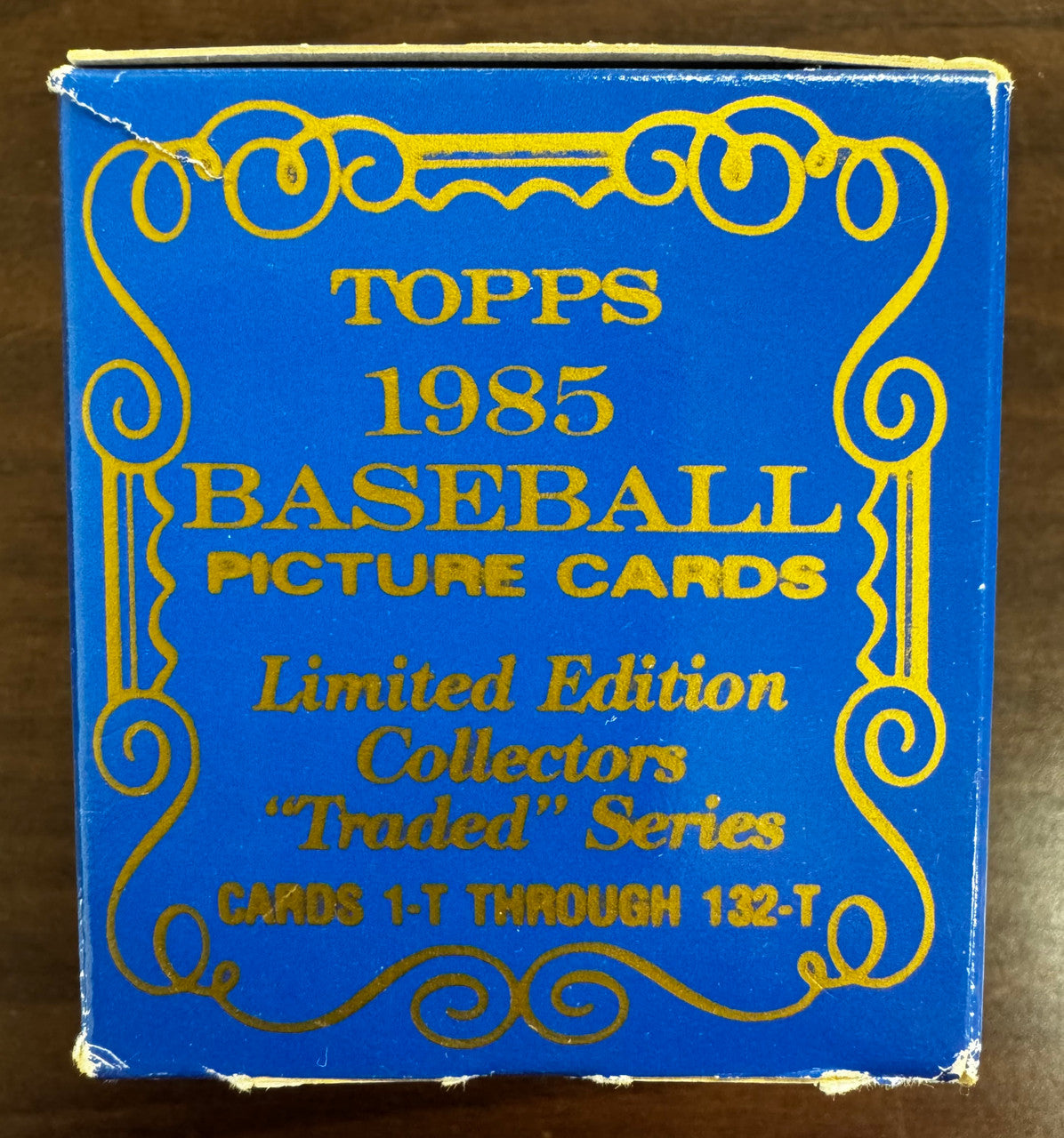 1985 Topps Tiffany Baseball Traded Series Complete Set