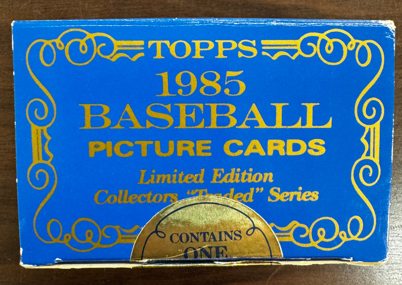 1985 Topps Tiffany Baseball Traded Series Complete Set