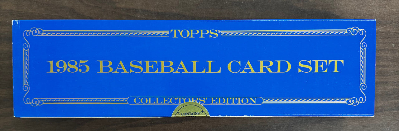 1985 Topps Tiffany Baseball Complete Set Factory Sealed