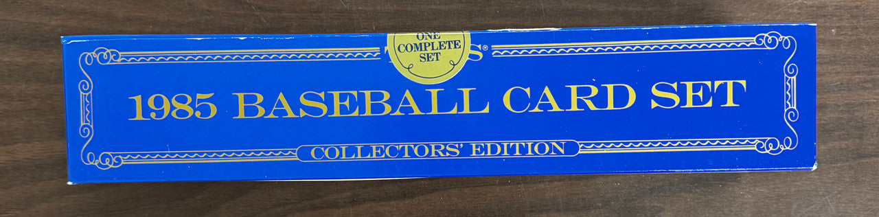 1985 Topps Tiffany Baseball Complete Set Factory Sealed