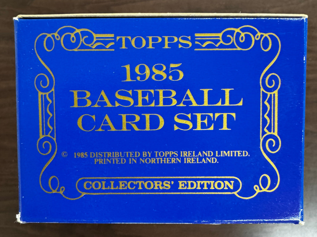 1985 Topps Tiffany Baseball Complete Set Factory Sealed