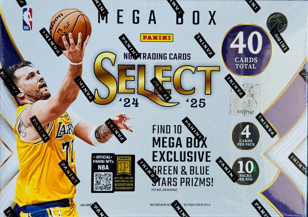 2024/25 Panini Select Basketball Hobby Mega Box