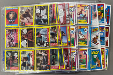1987-88 Topps Alf Series 1-2 Complete Card Sets W/ Stickers and Bonus Sets
