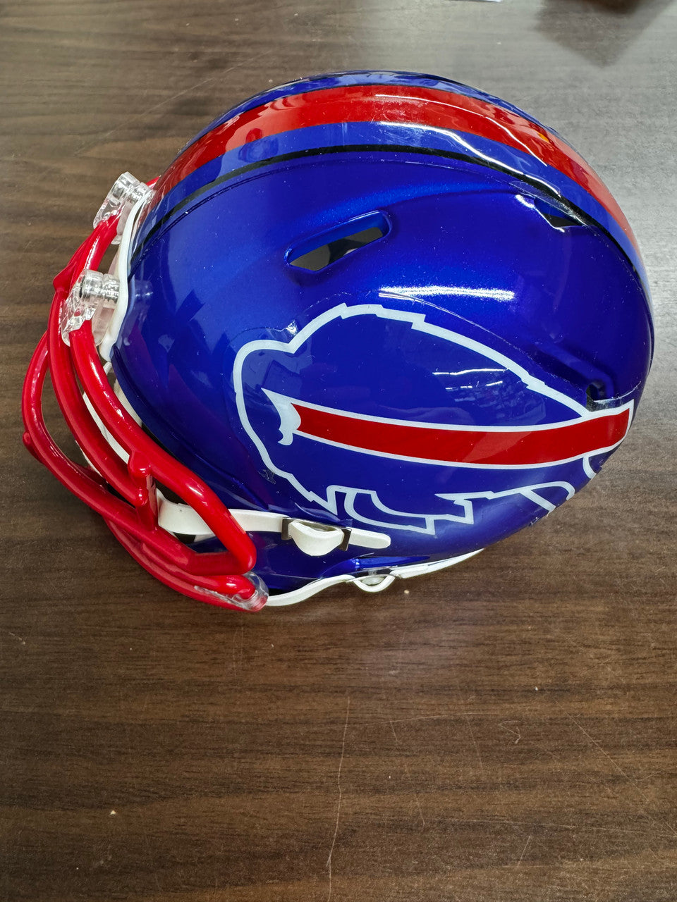 Josh Allen Signed Autographed Riddell Flash Alternate Mini Helmet BAS