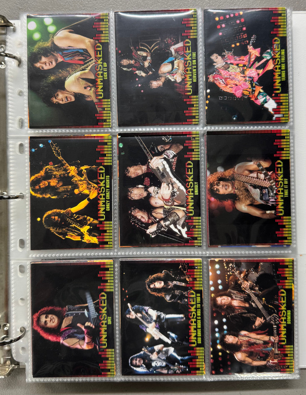 1998-2009 Press Pass KISS Complete Collector Card Sets