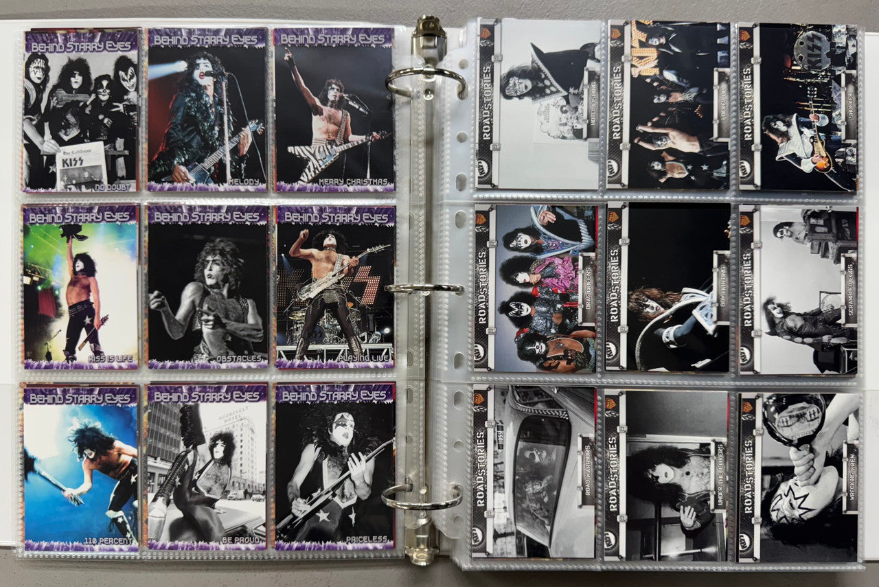1998-2009 Press Pass KISS Complete Collector Card Sets