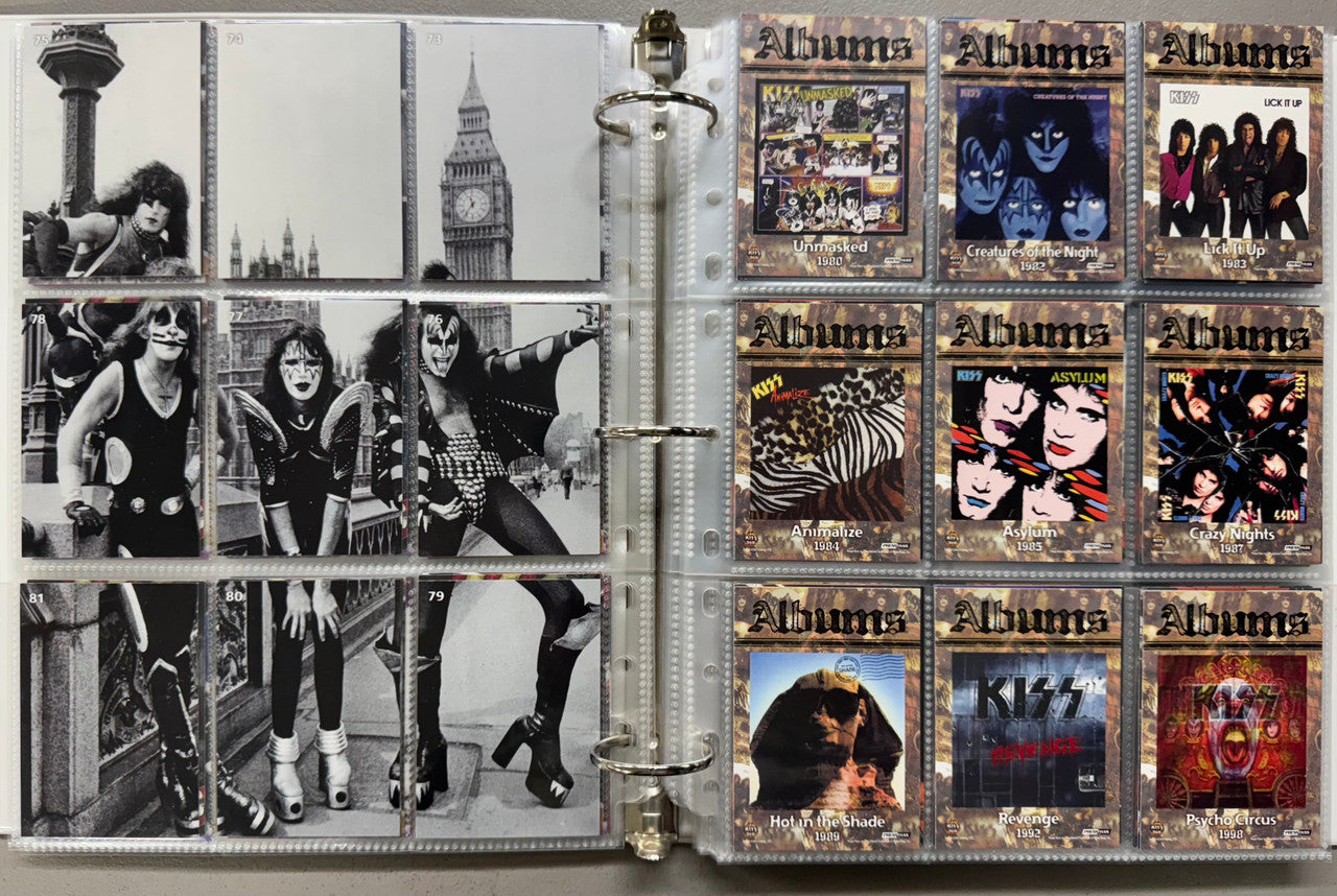 1998-2009 Press Pass KISS Complete Collector Card Sets