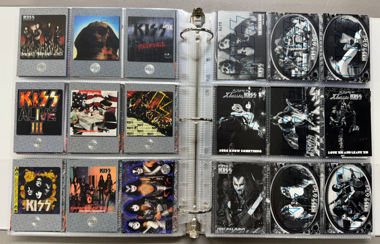 1998-2009 Press Pass KISS Complete Collector Card Sets