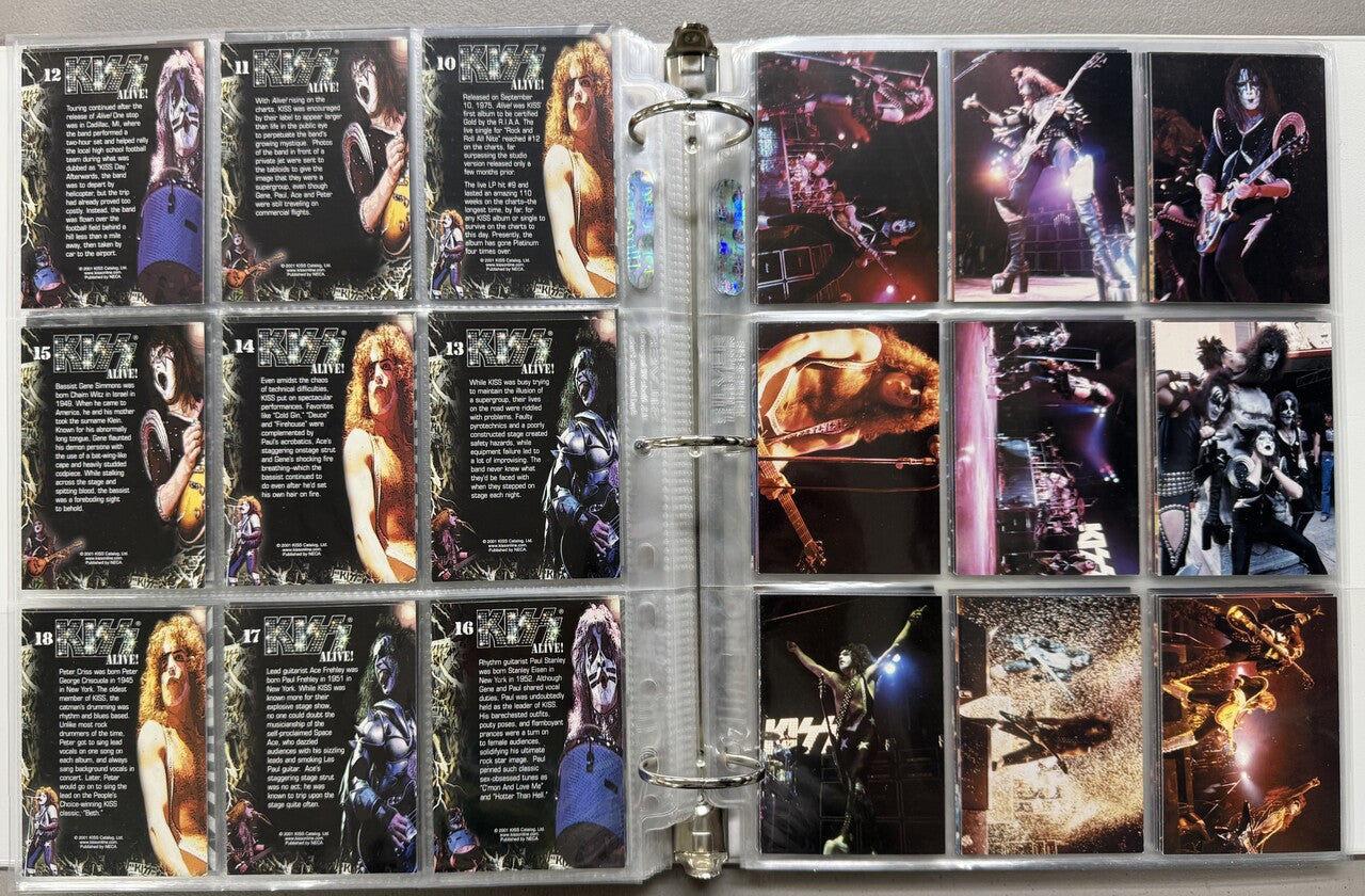 1998-2009 Press Pass KISS Complete Collector Card Sets