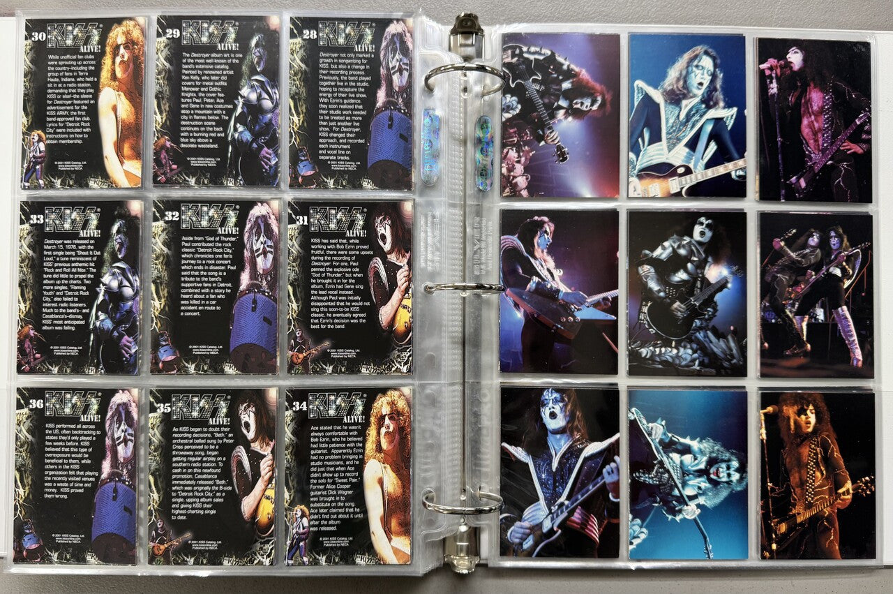 1998-2009 Press Pass KISS Complete Collector Card Sets
