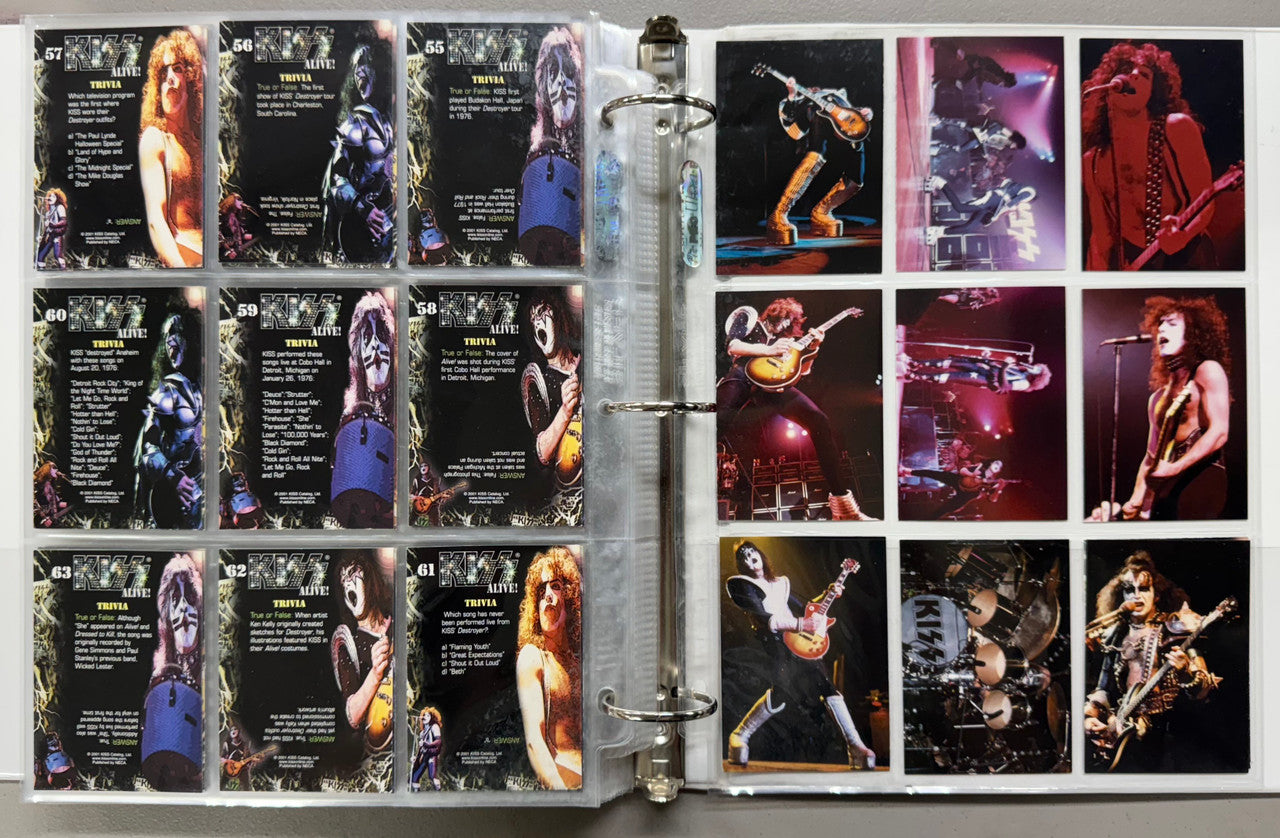 1998-2009 Press Pass KISS Complete Collector Card Sets