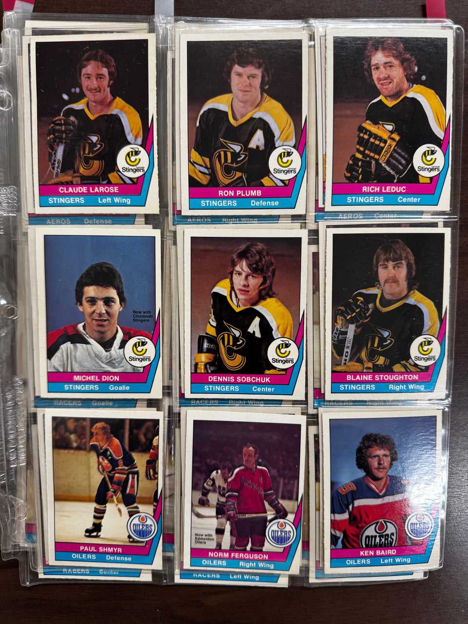 1977-78 O-Pee-Chee WHA Hockey Complete Set (66) EX/MT-NM