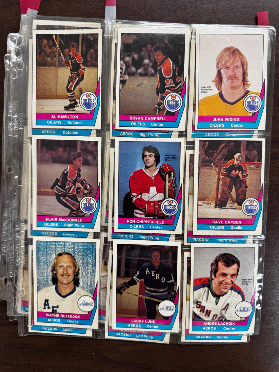 1977-78 O-Pee-Chee WHA Hockey Complete Set (66) EX/MT-NM