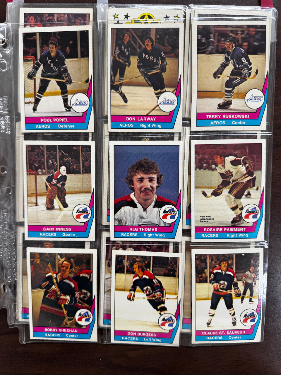 1977-78 O-Pee-Chee WHA Hockey Complete Set (66) EX/MT-NM