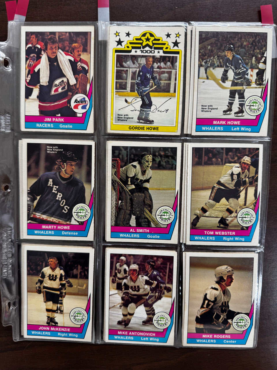 1977-78 O-Pee-Chee WHA Hockey Complete Set (66) EX/MT-NM