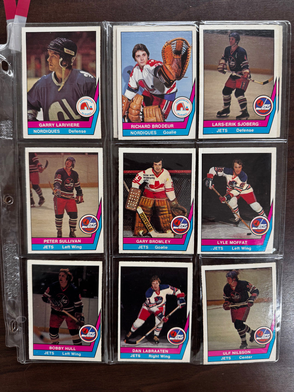 1977-78 O-Pee-Chee WHA Hockey Complete Set (66) EX/MT-NM