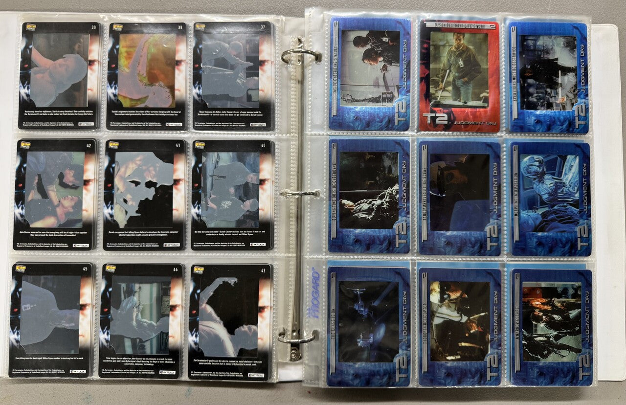 1991-2003 Topps/Impel/Artbox Terminator 2-3 Complete Card Sets
