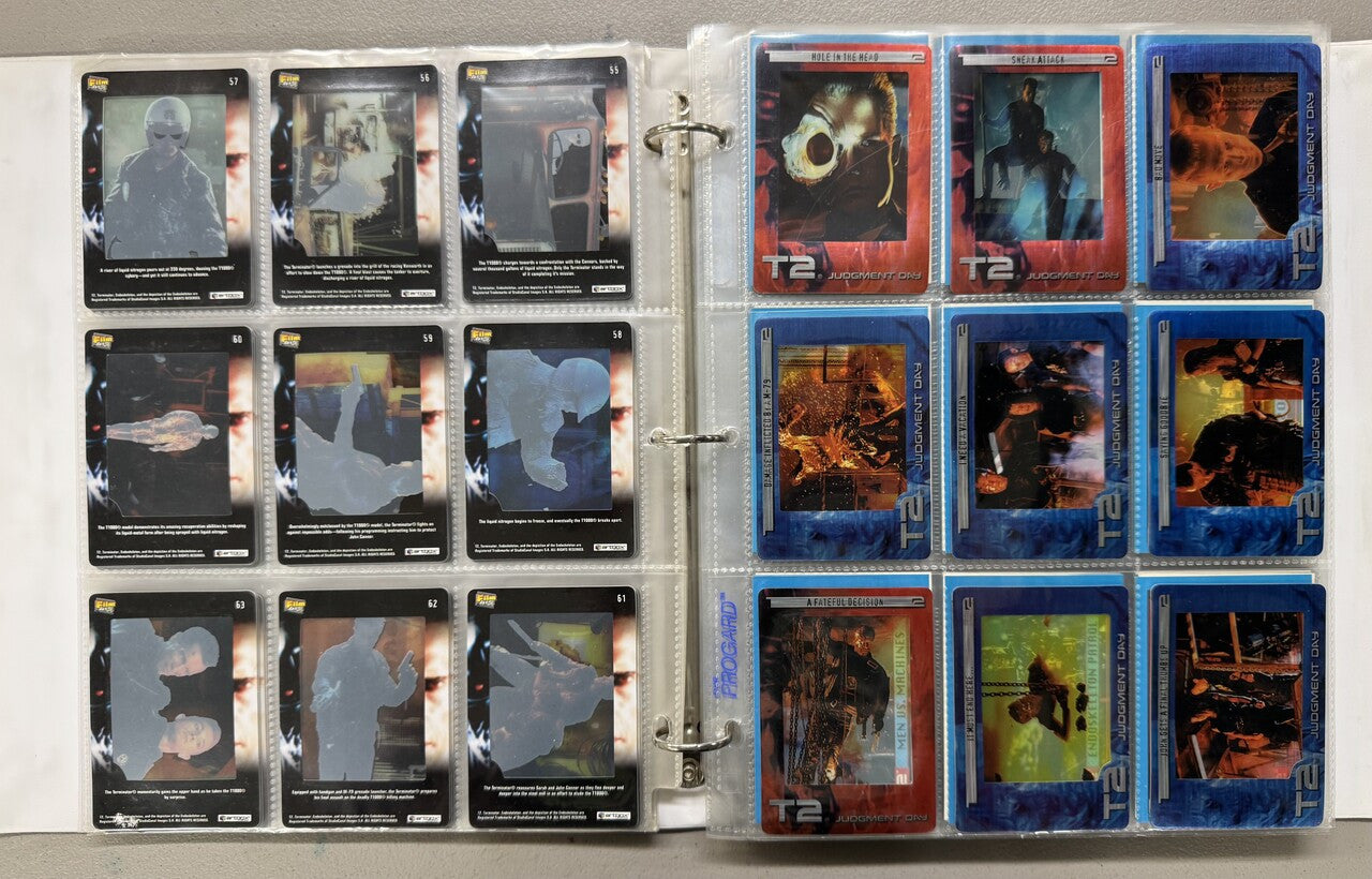 1991-2003 Topps/Impel/Artbox Terminator 2-3 Complete Card Sets