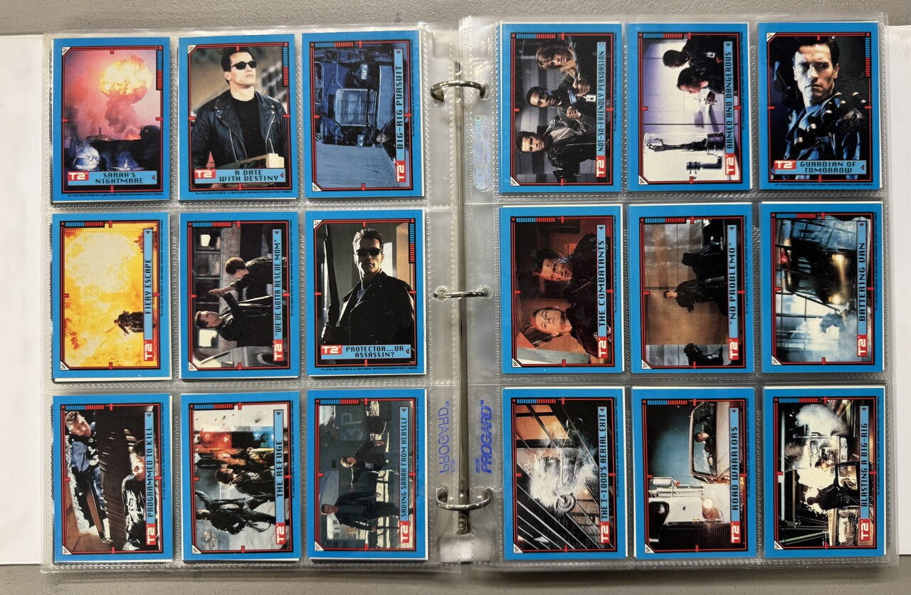 1991-2003 Topps/Impel/Artbox Terminator 2-3 Complete Card Sets