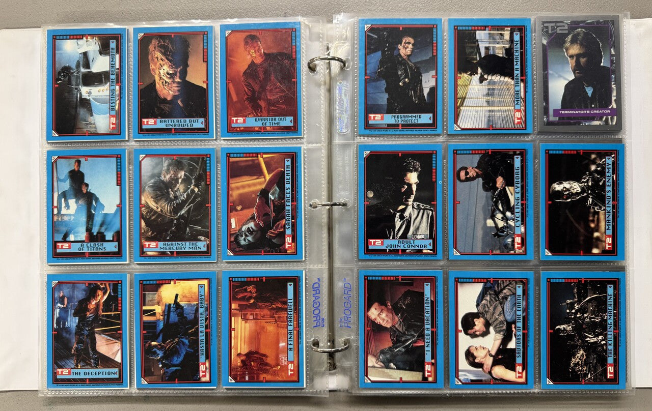 1991-2003 Topps/Impel/Artbox Terminator 2-3 Complete Card Sets