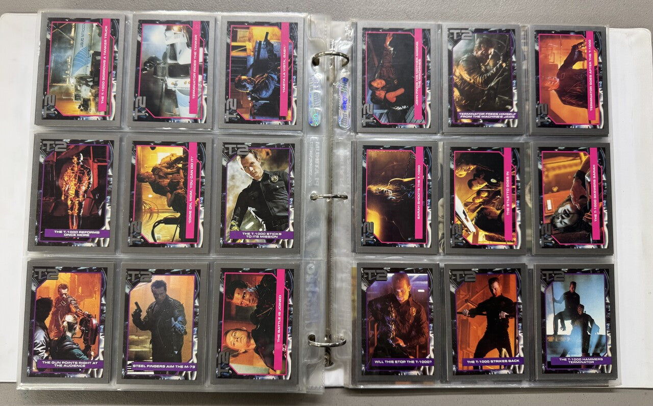 1991-2003 Topps/Impel/Artbox Terminator 2-3 Complete Card Sets