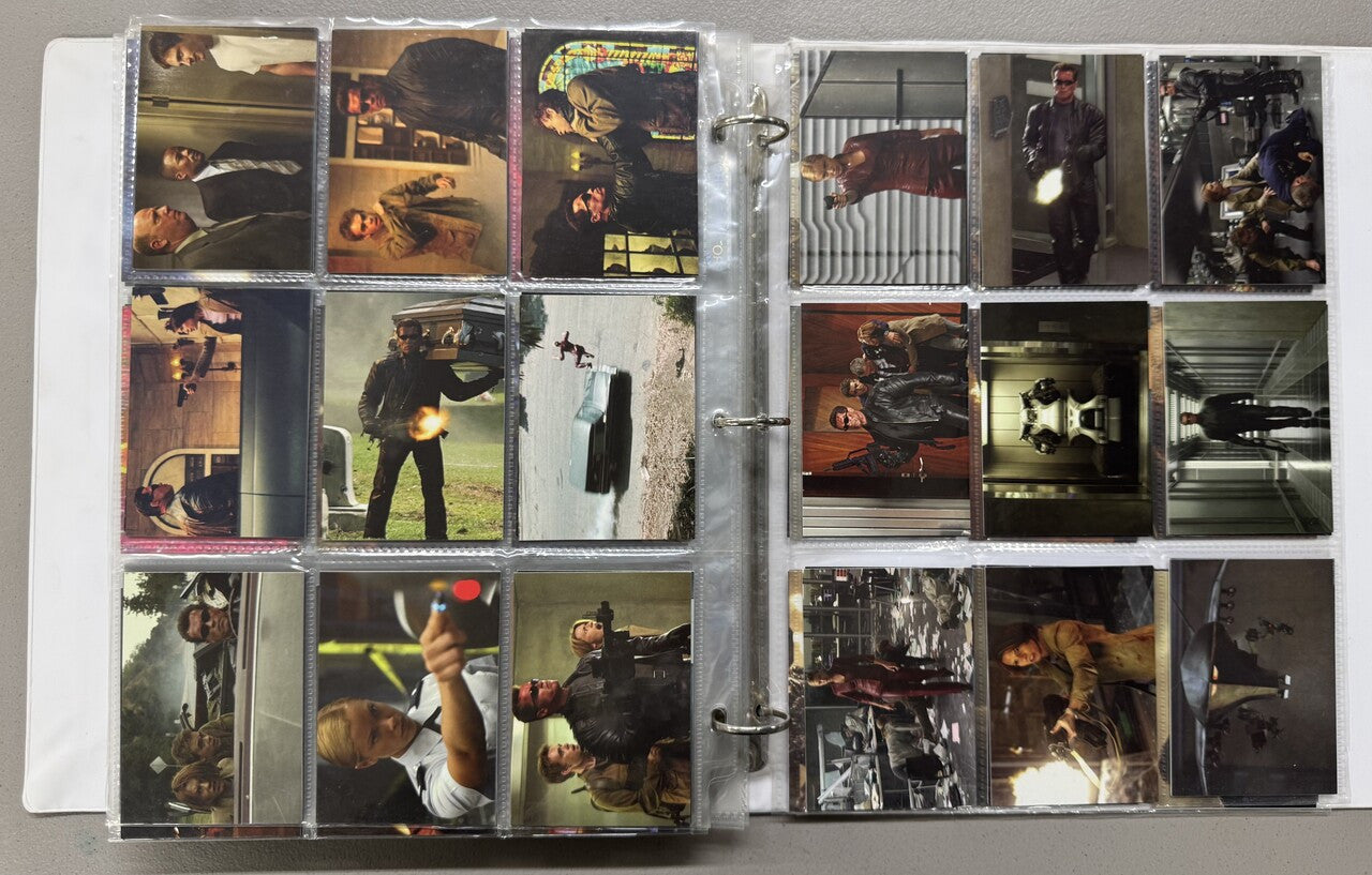 1991-2003 Topps/Impel/Artbox Terminator 2-3 Complete Card Sets