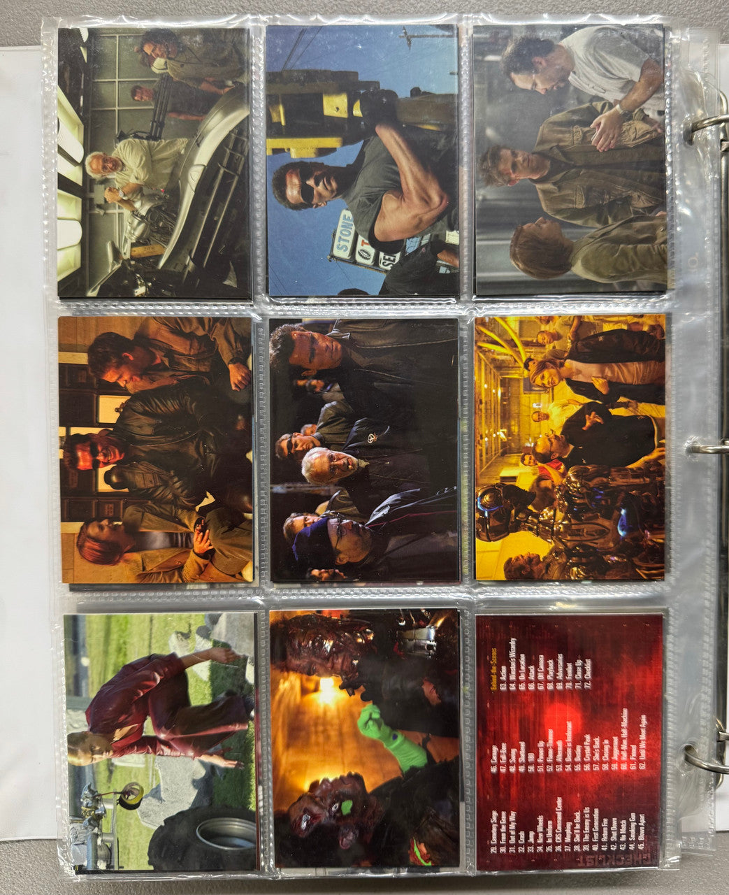 1991-2003 Topps/Impel/Artbox Terminator 2-3 Complete Card Sets