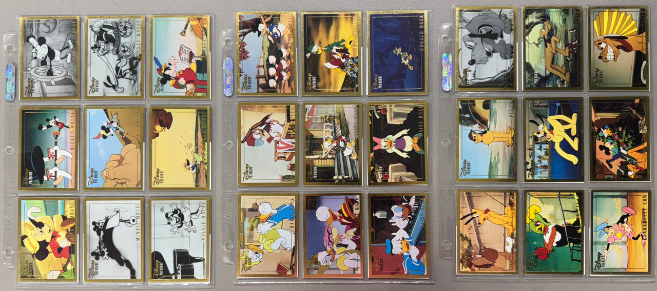 1995 SkyBox Disney Premium Complete Card Set W/ Foils