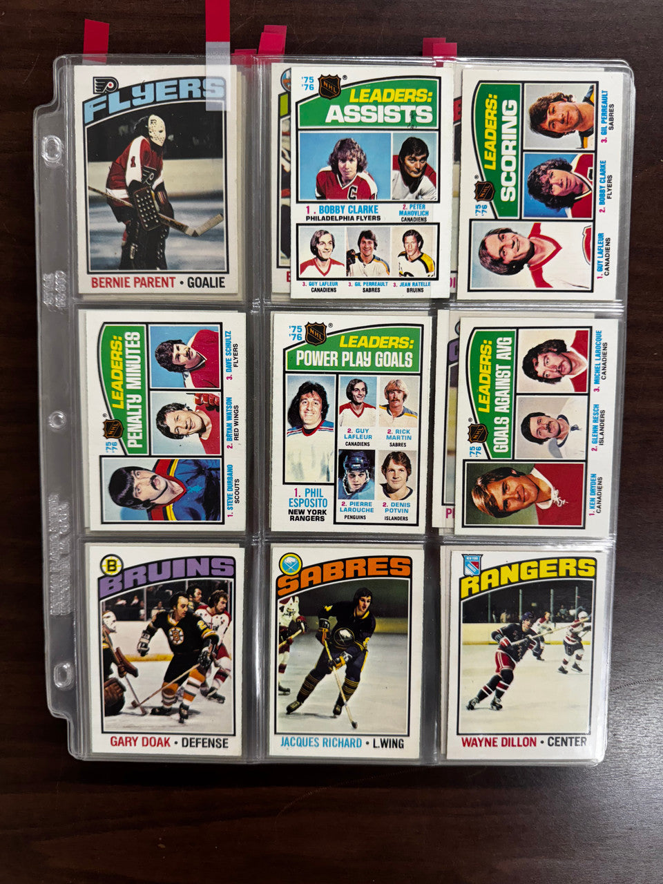 1976-77 O-Pee-Chee Hockey Partial Complete Set 266/396 NM-MT Trottier RC