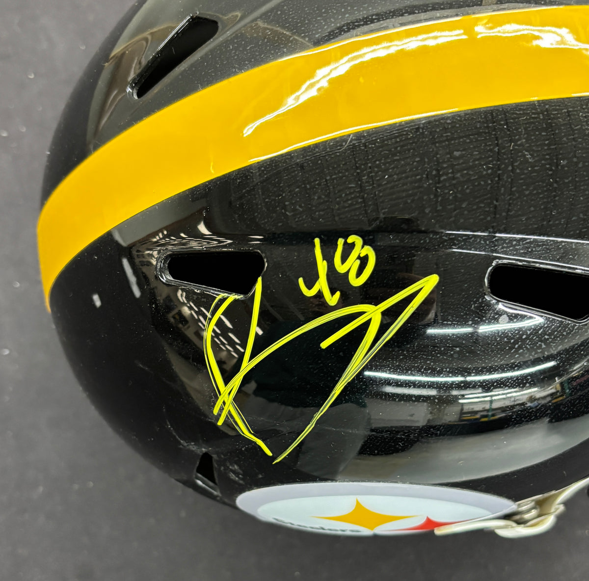 Bud Dupree Signed Autographed Replica Helmet BAS Cert