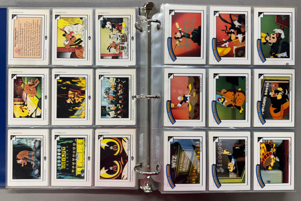 1991-92 Impel/SkyBox Disney Series 1-2 Complete Sets W/ Foils